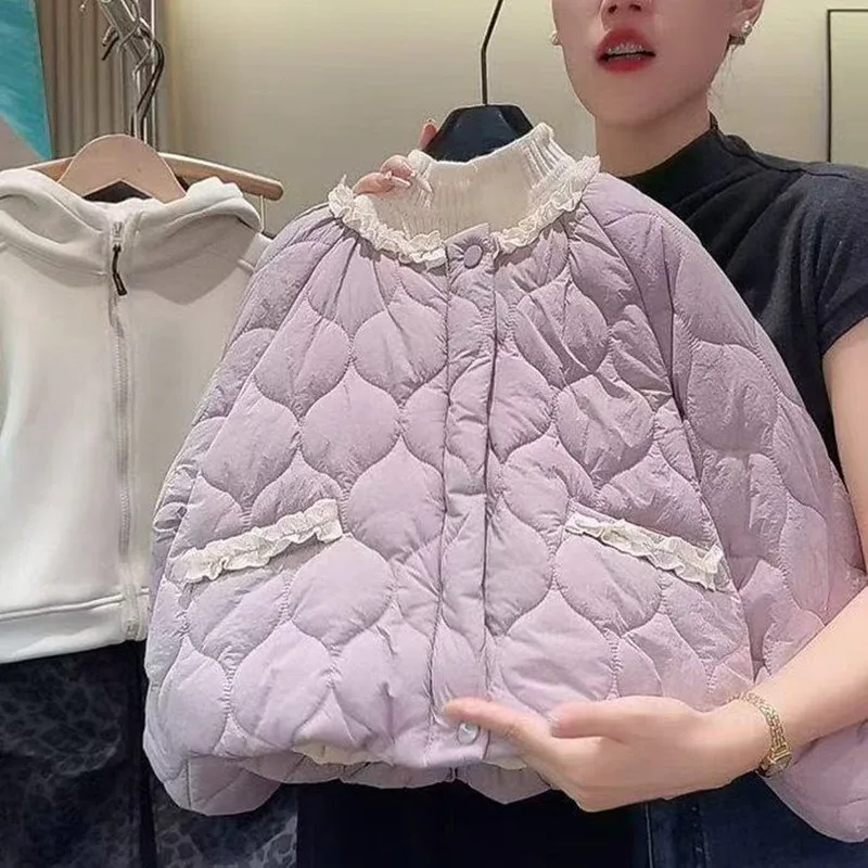 سترة قطنية للفتيات الصغيرات لخريف وشتاء معطف قطني غير رسمي جديد للأطفال لسترة دافئة للفتيات