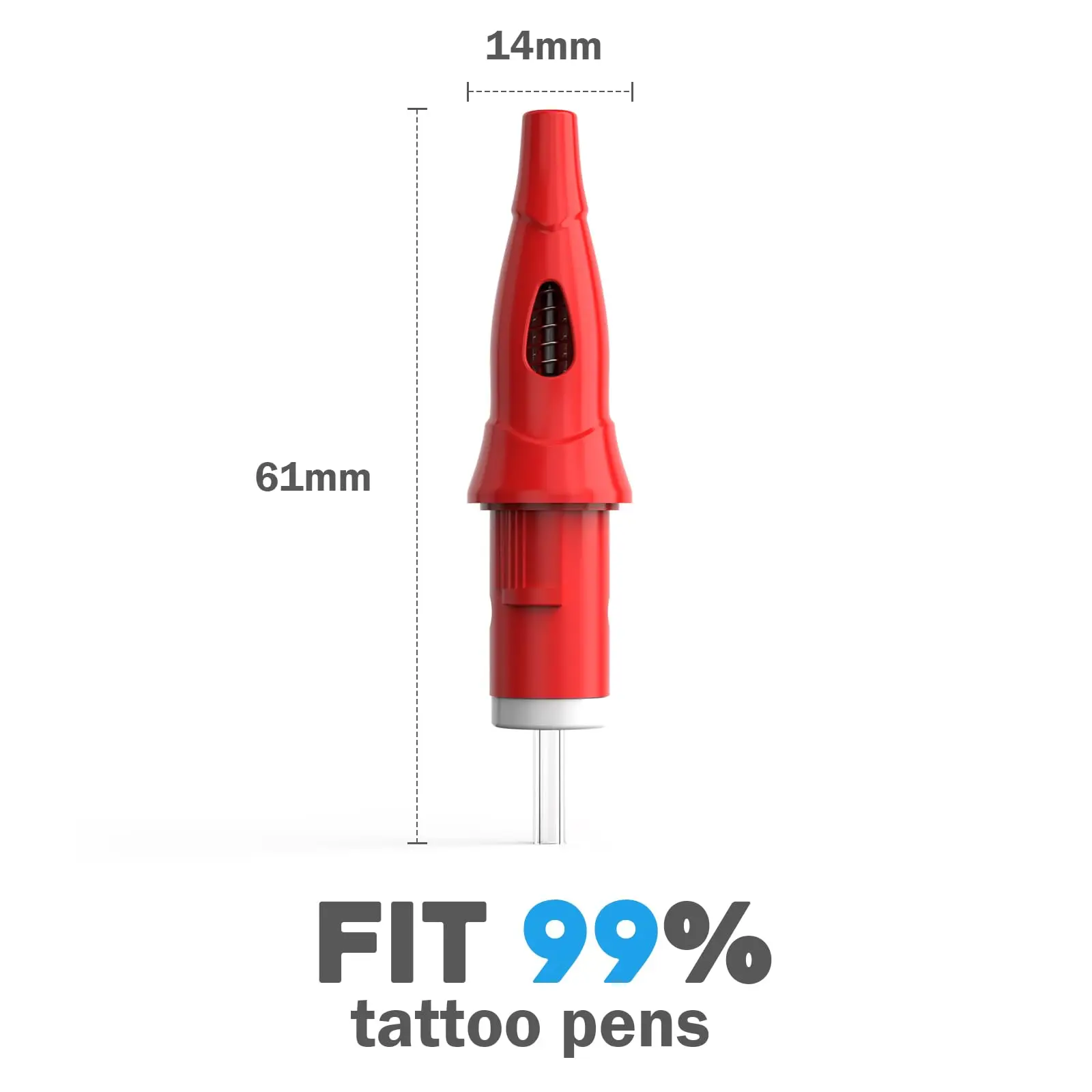 Solong Tattoo 20PCS Ballpoint Pen Needles Tattoo Ball Pen Cartridges Needles For Dotwork Drawing Practice On Paper For Beginners