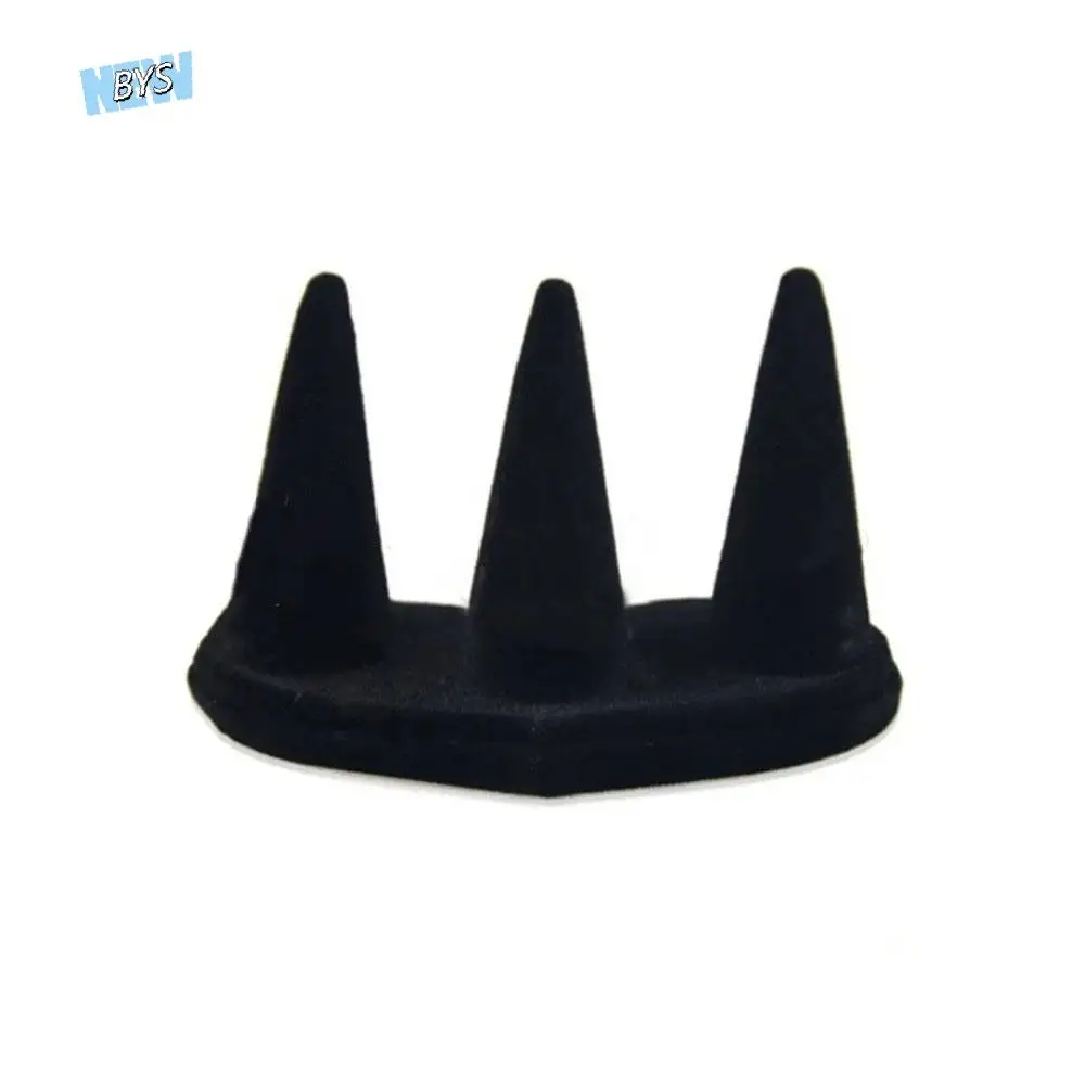 

Jewelry Props Organizer Rings Display Holder Velvet Ornaments Jewelry Display Rack Bracelet Storage Ring Display Stand Gift