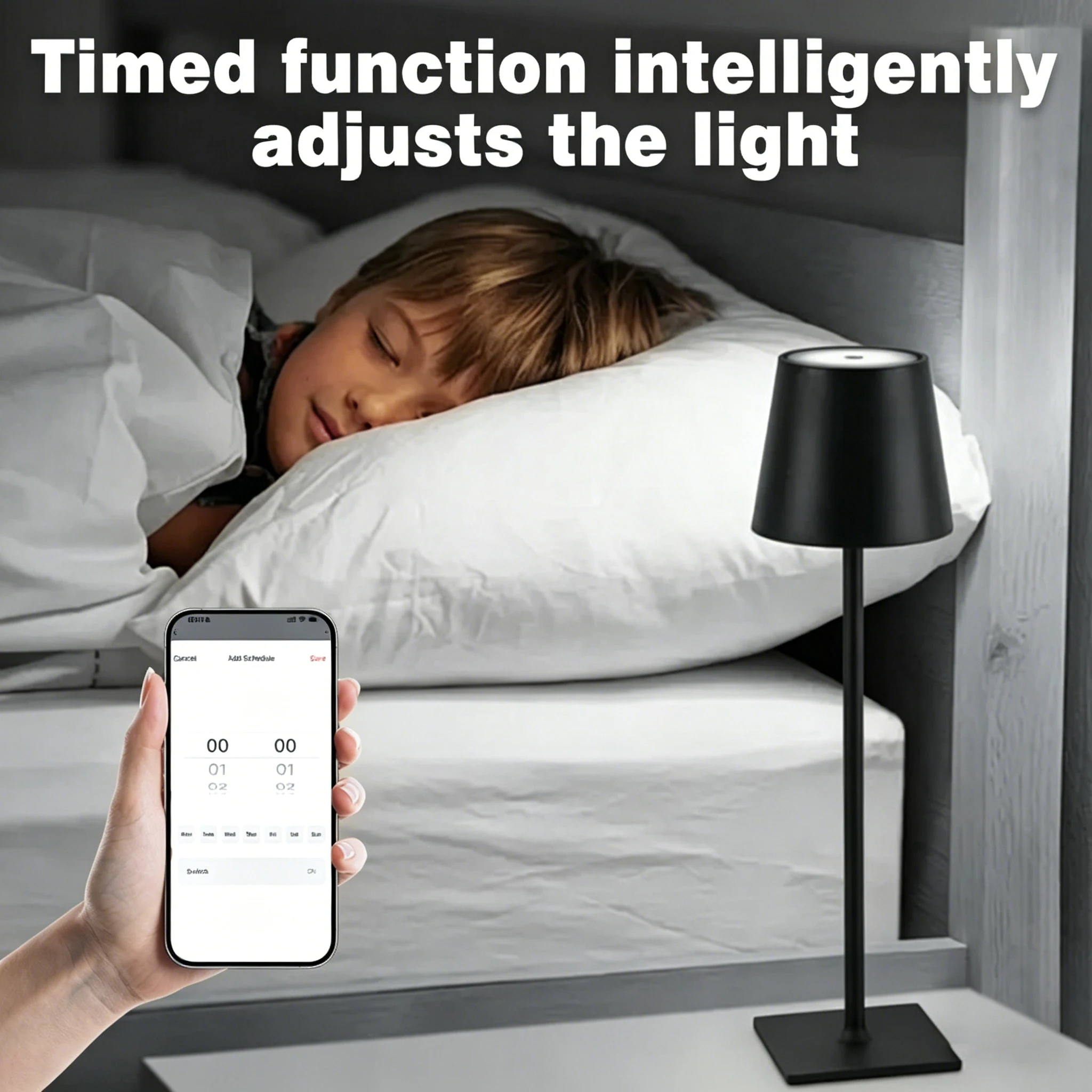 Picture 6: Tuya WiFi Hidden Dimmer Switch In-wall Junction Box Light Breaker 1-100% Stepless Dimming APP Voice Timing Control