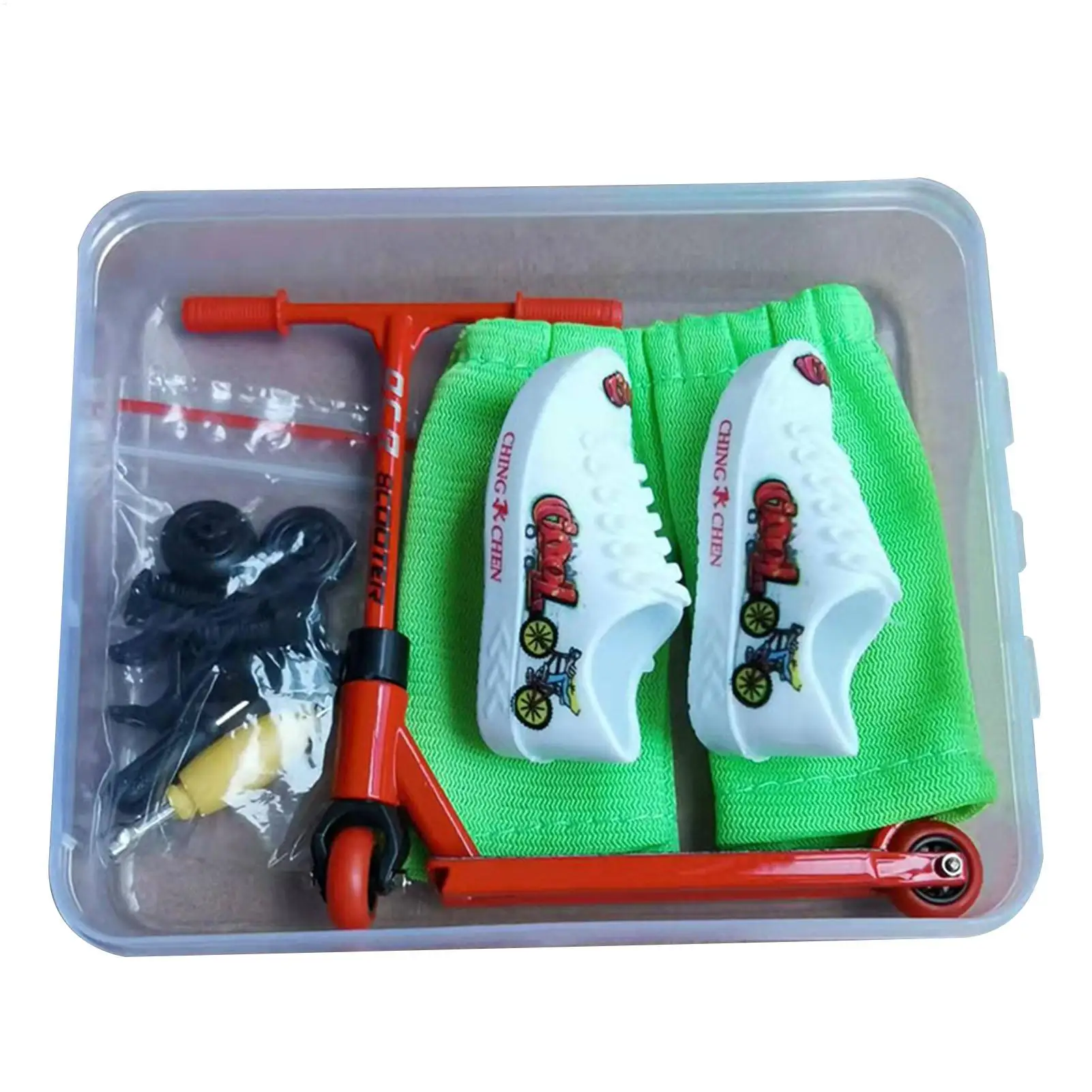 Finger Toy Skateboards Finger Toy Skateboards With Pants Shoes And Tools Finger Scooter Toy Mini Scooter Finger Board