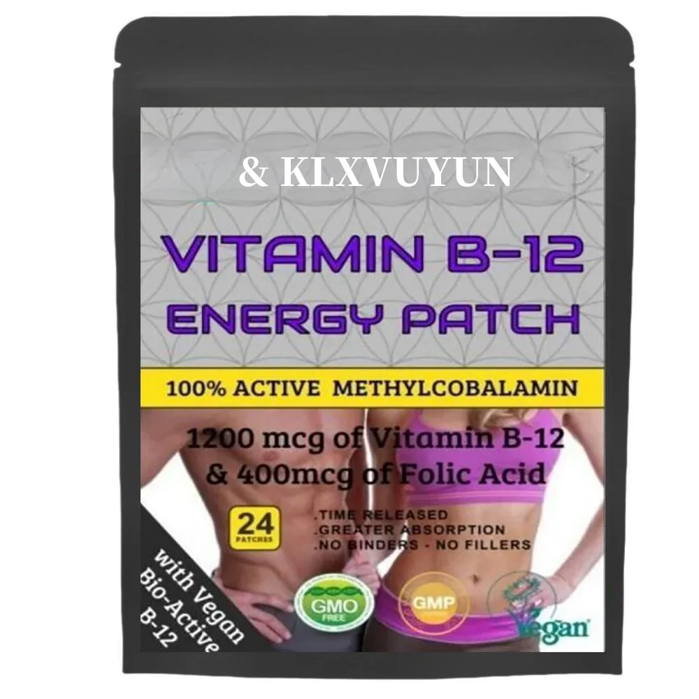 

Vitamin B12 Energy 24 Patches W/ Folic Acid 2+ Month Supply!!