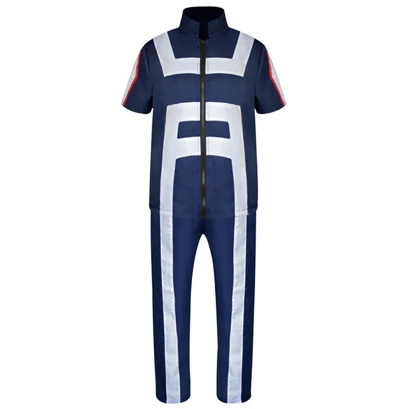 Anime Boku No Hero Academia Bakugou Katsuki Iida Tenya Todoroki Shouto Cosplay Costume My Hero Academia Sportswear Tops + Pants