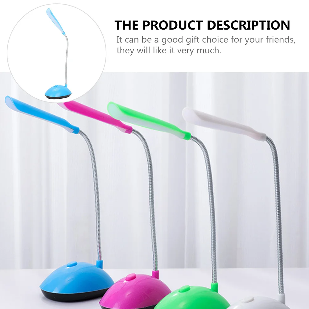 Lampada da Notte Pieghevole Piccola e Leggera, Luce LED da Scrivania Portatile per Studenti e Ufficio