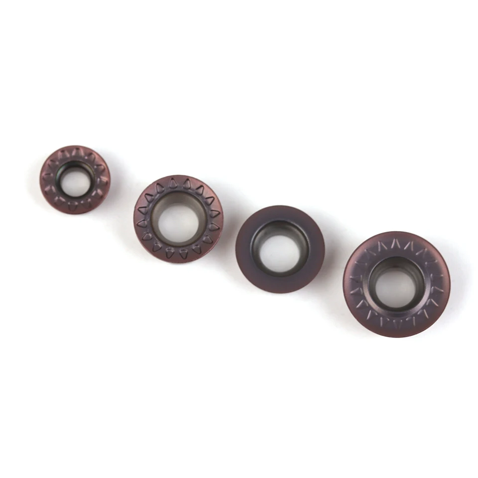 Imagem -02 - Inserção de Carboneto Redondo Interno de Alta Qualidade Rpmt08t2 Rpmt1606moecnc Ferramenta Torno de Metal Rpmw Rpmw1003 Rpmt10t3 Rpmt1204mo e js Vp15tf