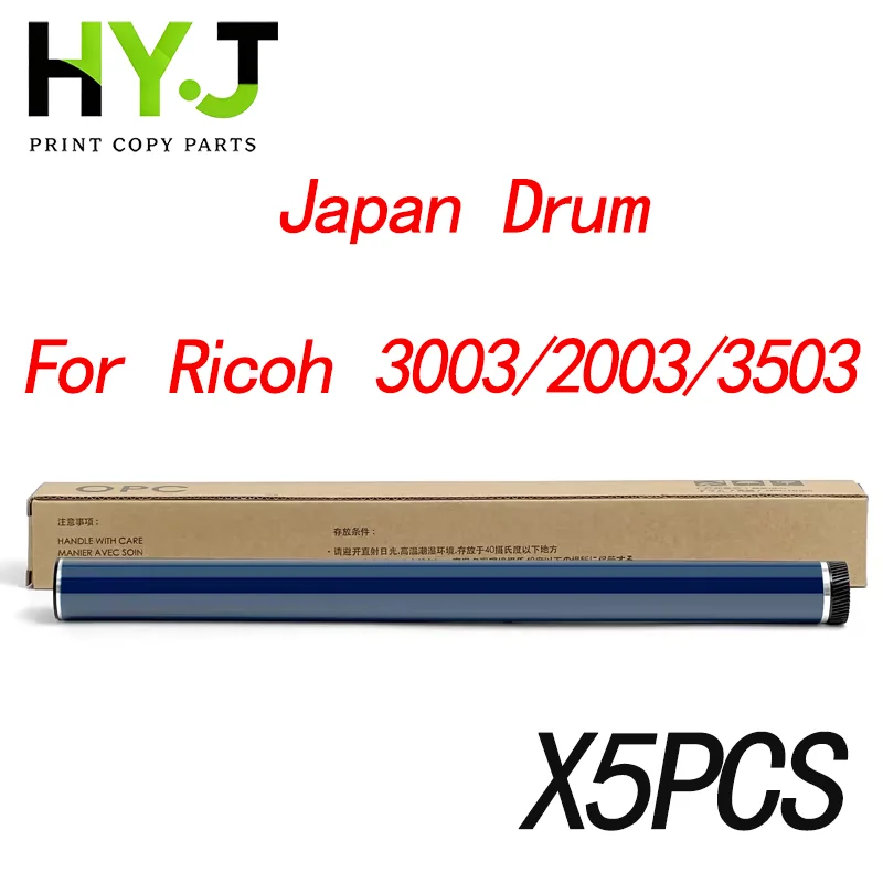 5X Japan OPC Drum MPC 3003 4503 For Ricoh MPC 3003 MPC5503 MPC3503 MPC4503 MPC6003 OPC Drum Cylinder Copier Spare Parts