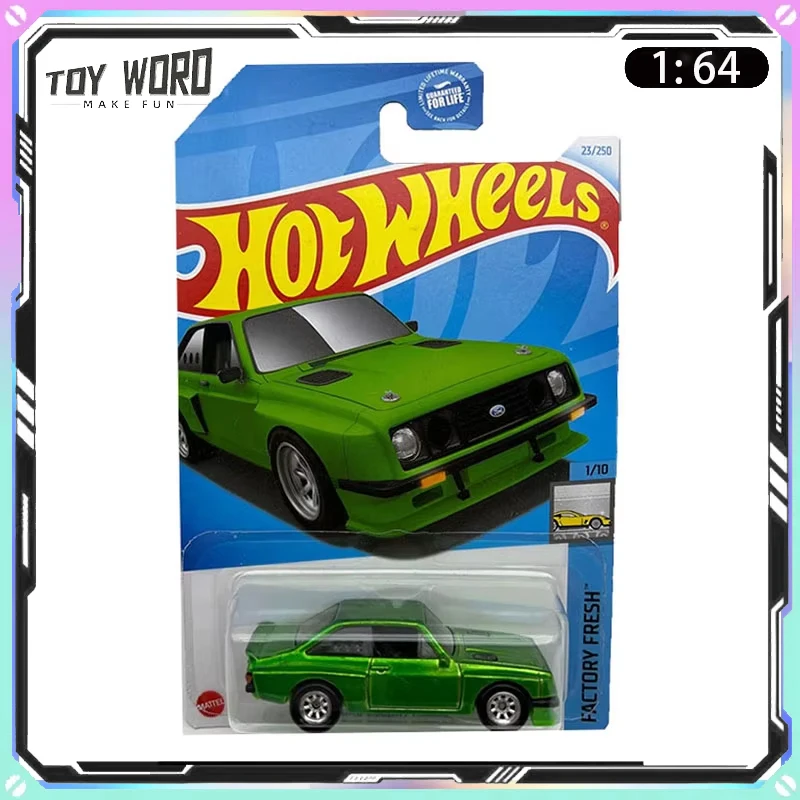 

Коллекционная модель автомобиля Hot Wheels STH 2024A: Ford Escort RS2000 из серии Super Treasure Hunt, украшение для комнаты, игрушка-подарок для мальчика
