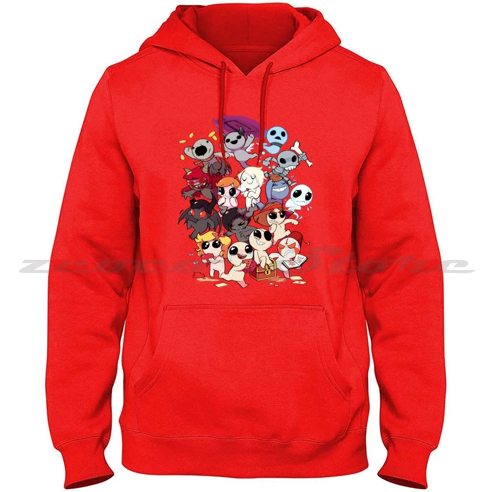 Graphic Men And Women Cotton  Sweatshirt  Hoodie Gamer Binding Is Issac Discord Steam Switch Games Characters Samson