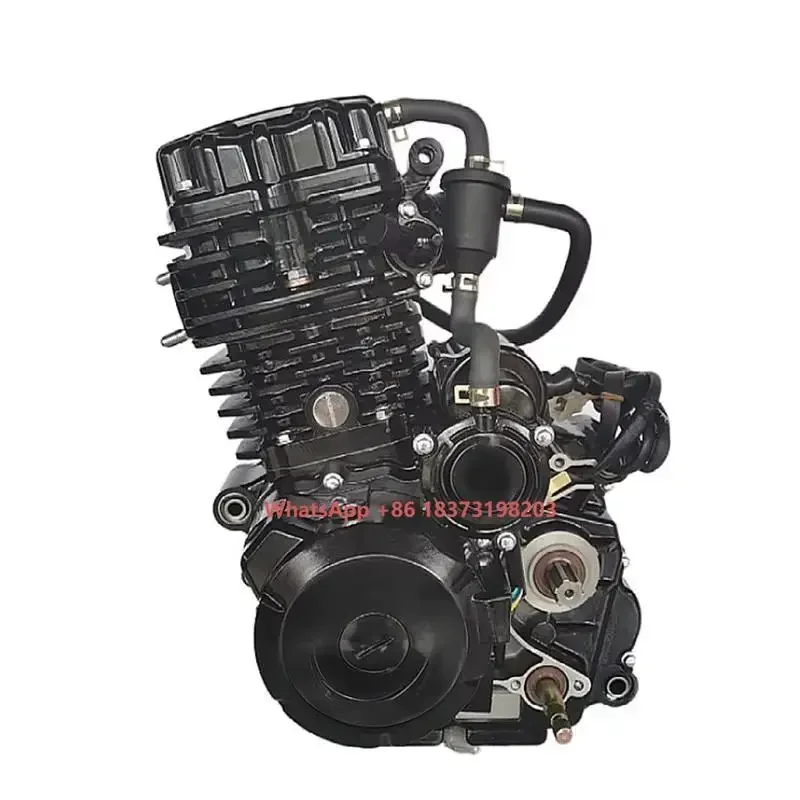 350cc 300cc 250cc 200cc Dede 4-Stroke Water-Cooled Motorcycle Tricycle Engine with Electric & Kick Start 1 Cylinder CDI Ignition