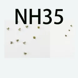 Watch accessories, Japan NH35 NH36 movement, complete set of screws, clamp plate, calendar shift, large steel wheel screws Sold