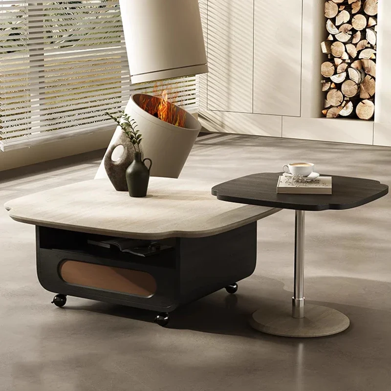 

Nordic Luxury Decoration Modern Living Room Minimalist Unique Side Table Moving Designer Meubles Home Furniture mesas de centro