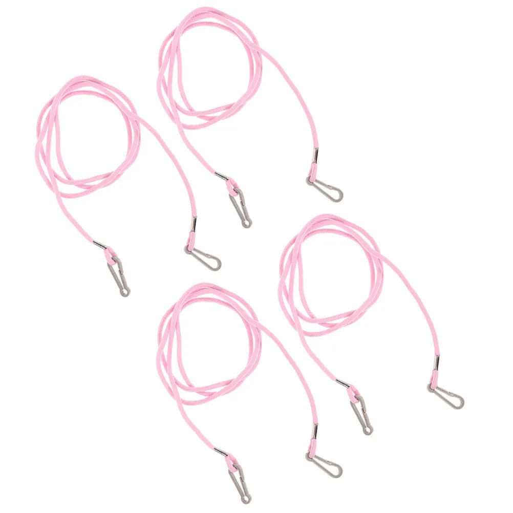 4Pcs Anti-Lost Ski Glove Strap Winter Glove Holder Rope Lightweight Portable Mitten Lanyard Anti-Lost Rope for Gloves