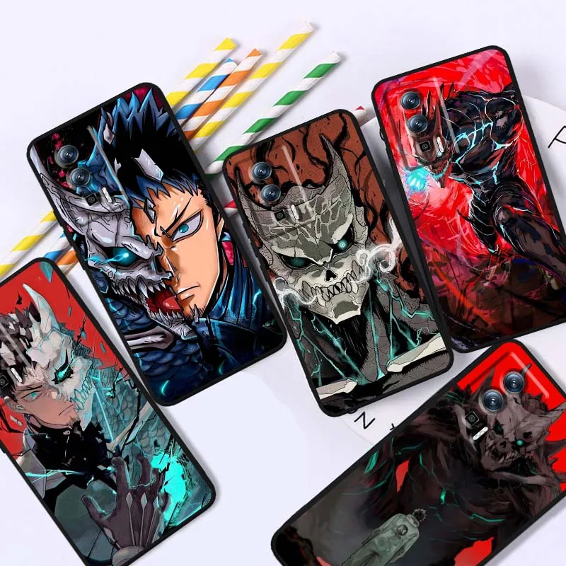 

Anime K-Kaiju No. 8 Cool For Xiaomi Redmi 12 13C 12C 13 10C 9T A2 9A 9C 7A Note 10S 8T 10 9 8 Pro 4G 5G Black Phone Case