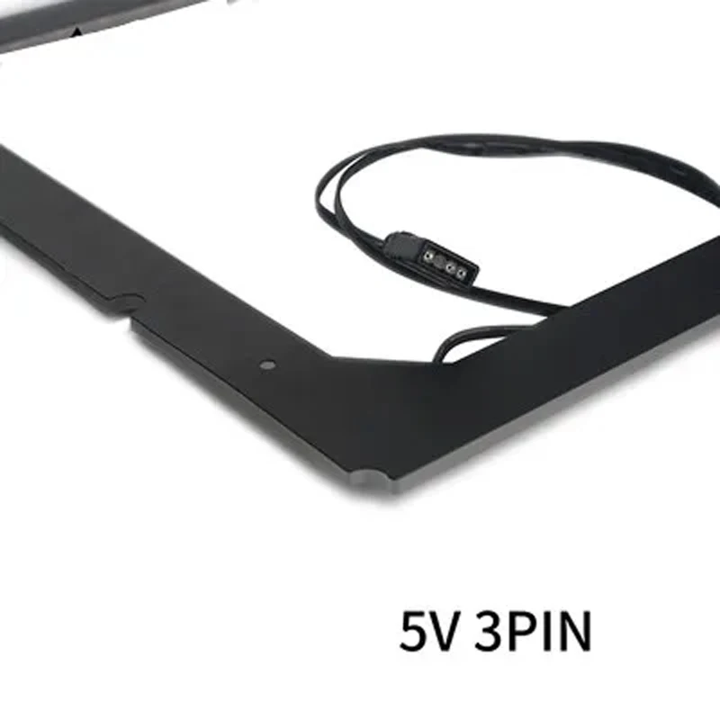 Ramka oświetleniowa płyty głównej ARGB dla ATX MATX ITX, płyta tylna DIY M/B IO RGB, dekoracyjny panel szafki PC dla malucha AURA SYNC — zdjęcie produktu 5
