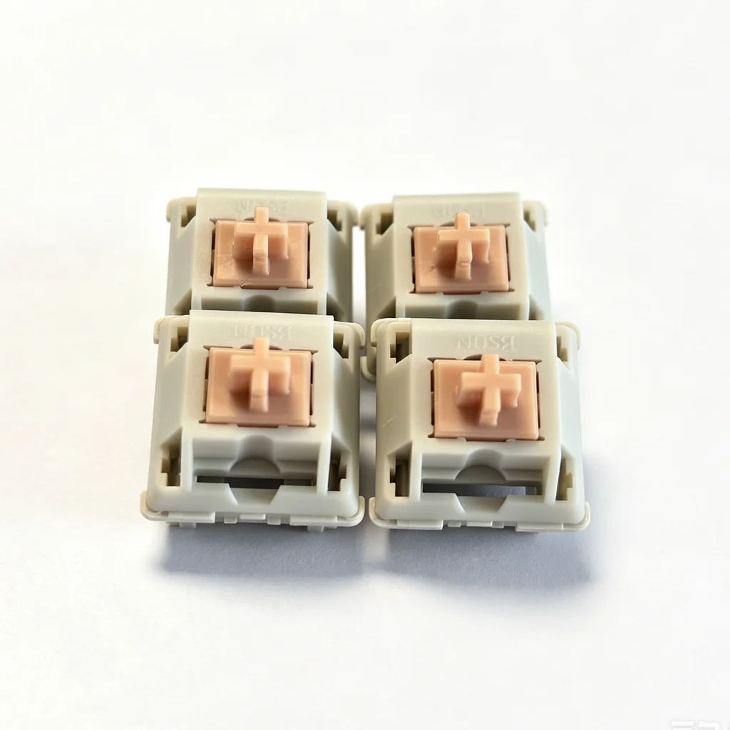 BSUN Holy Panda Switch 60g Strong Tactile 5pin Hot Swap Mechanical Keyboard Switch Custom Accessories DIY Parts Factory lubed