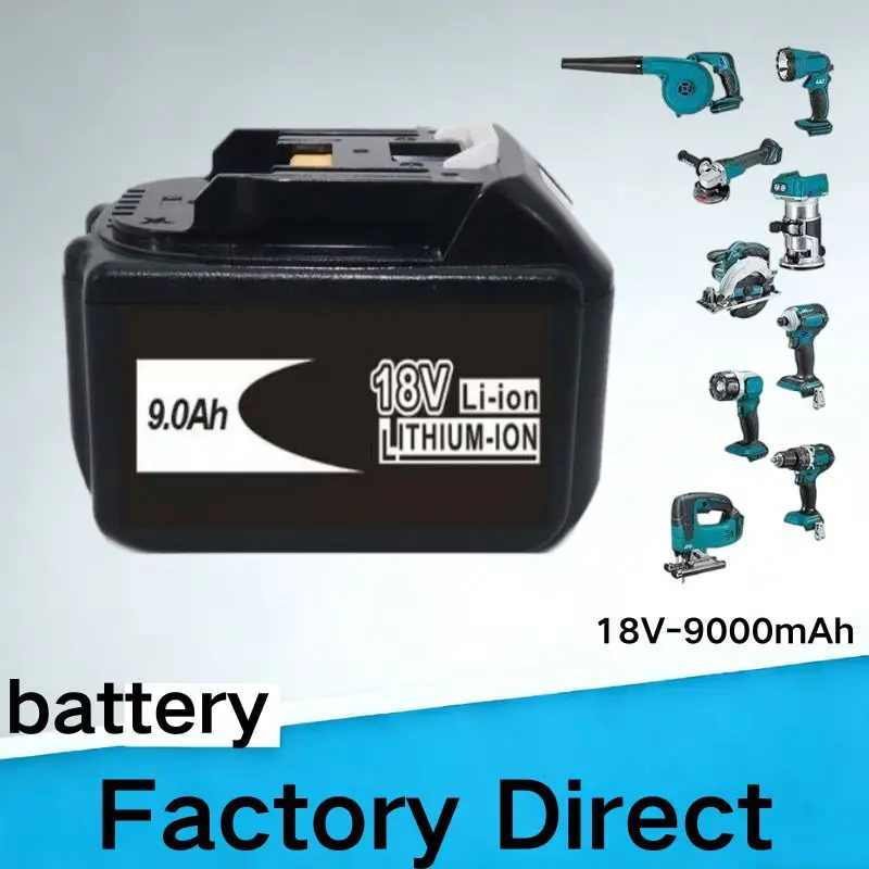 For Makita 18V 9A 1…