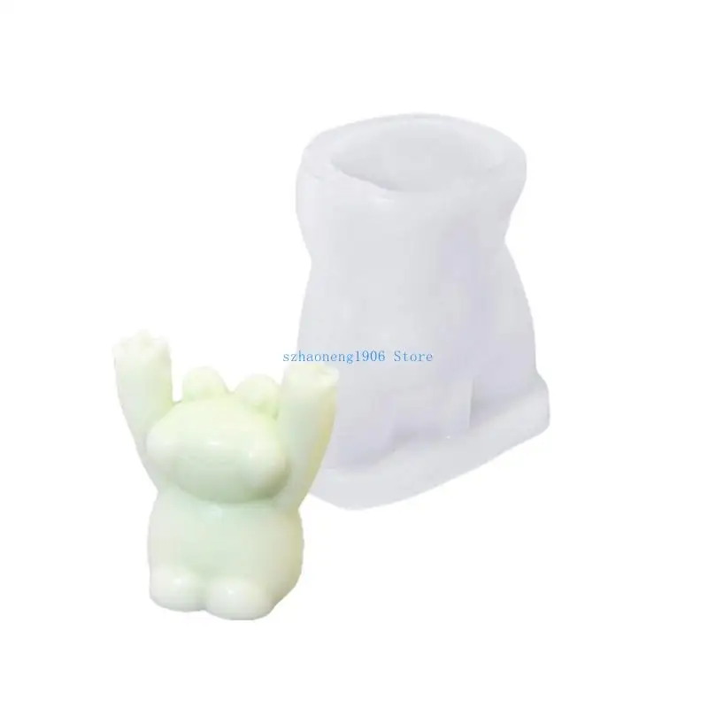

85LF Flexible Silicone Mold for Crafting Versatile Animal Shaped Silicone Mold for Custom DIY Message Clip and Ornaments