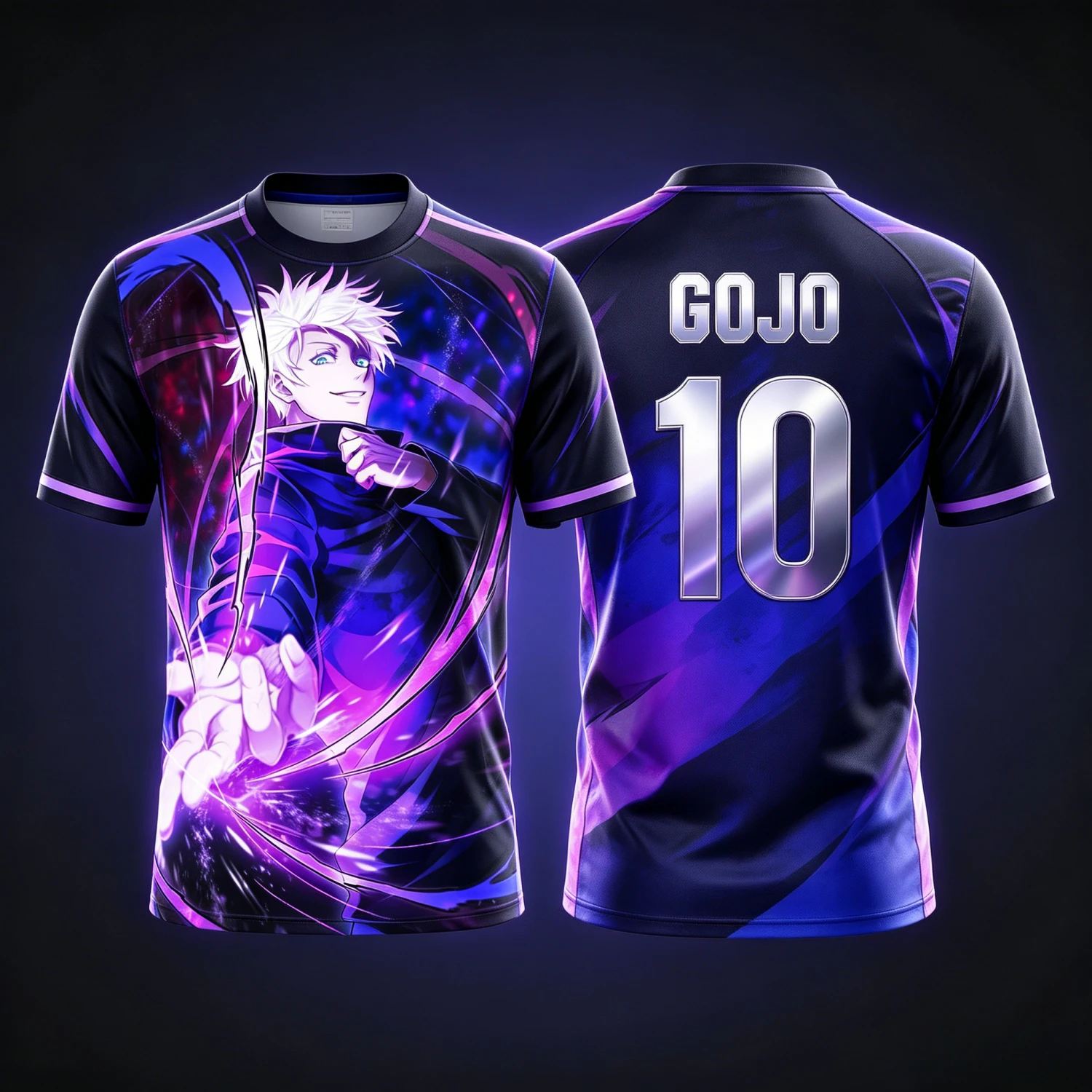 2026 Summer Jujutsu Kaisen Retro Cosplay T-shirt Men's 3D Printed Jiu Jitsu Short-sleeved Family Unisex Children's Sports Shirt