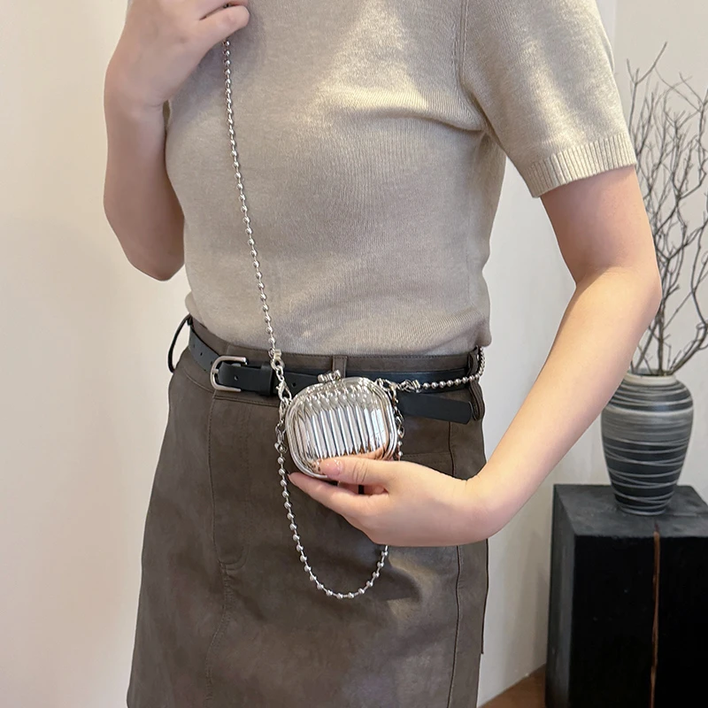 

Elegant Women's Crossbody Bag Premium Leather Shoulder Handbag Luxury Brand Designer Tote Purse With Detachable Chain Strap