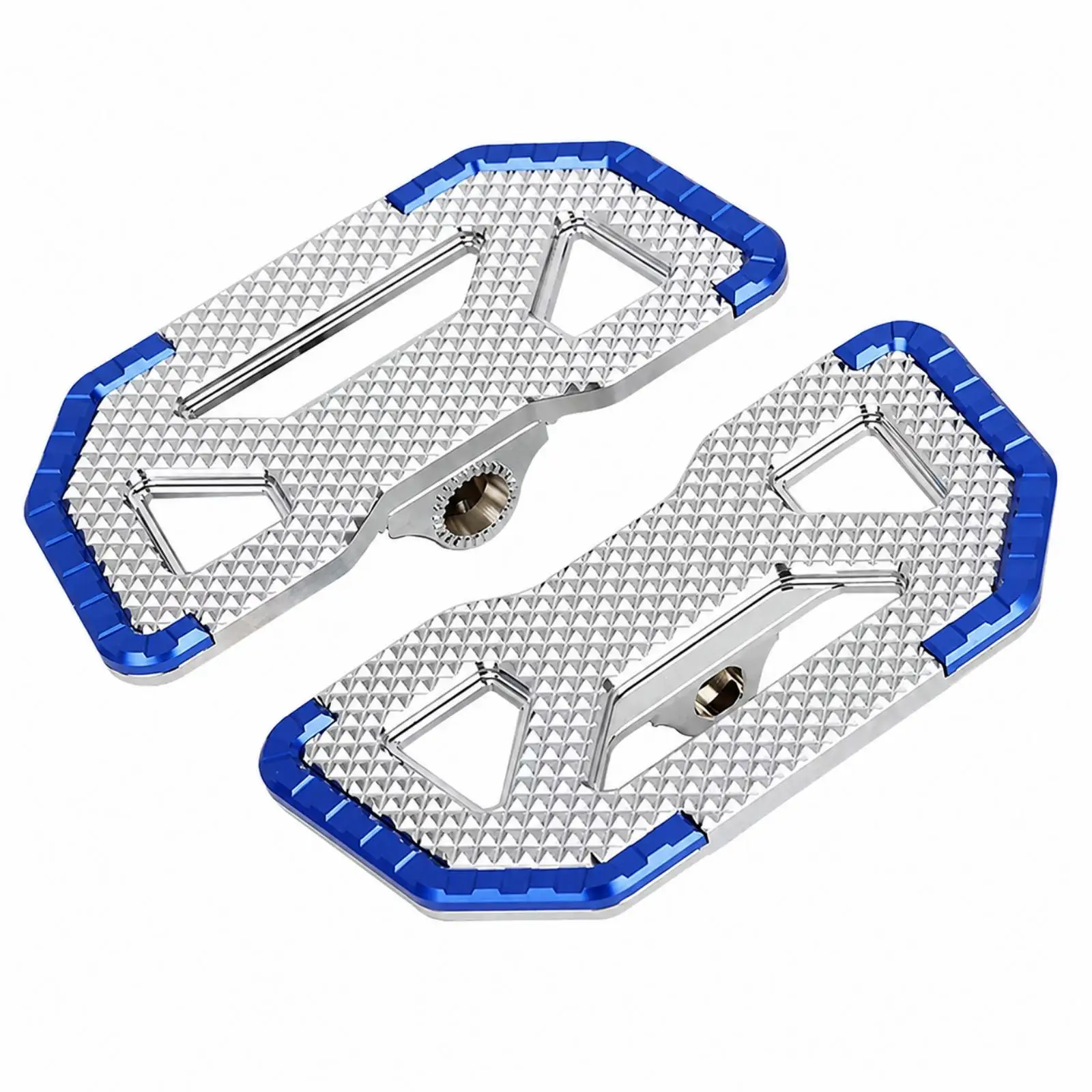 Motorcycle Foot Pedal for CMX300 CMX500 Wide Aluminum Alloy Front Footrest with Triangular Traction Texture