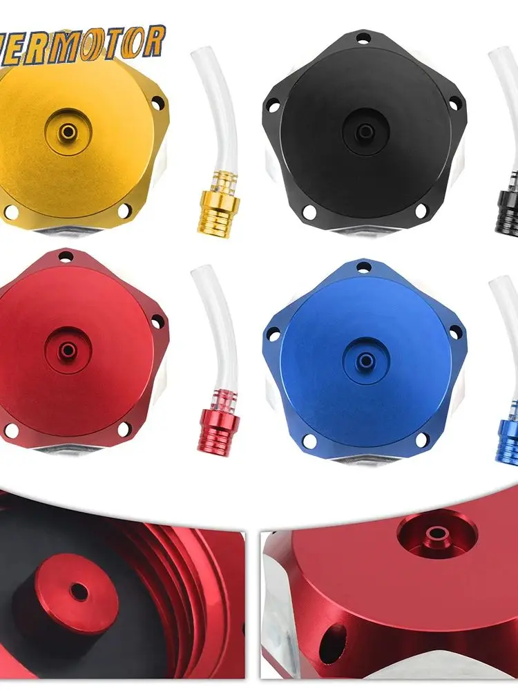 AliExpress PowerMotor Motorcycle Universal Gas Fuel Tank Cap With Vent Cap CNC Aluminum  For Yamaha Kawasaki Honda KTM Suzuki ATV Racing Dirt Bike
