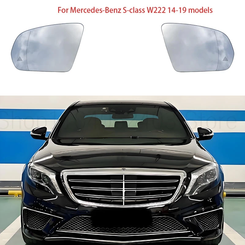 

Left & Right Side Mirror Glass Rearview Exterior Blind Spot for Mercedes-Benz Mercedes C E S GLC Class W205 W213 W222 W253