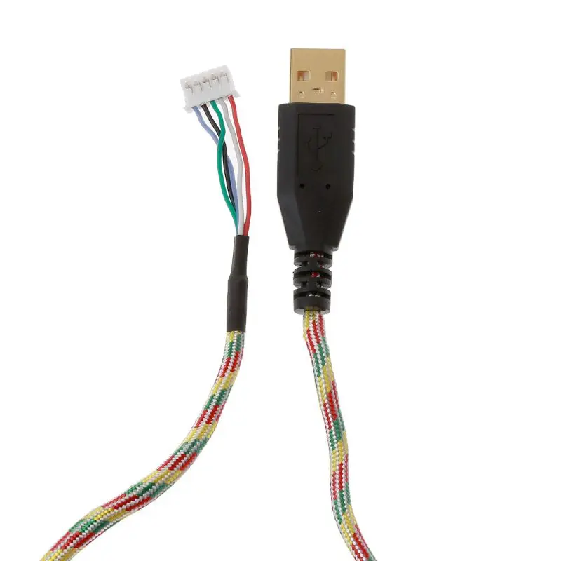 1 Chuột Máy Tính Thay Thế Dây Bền Chống Mòn Chuột Cáp 78.74Inch Đa Năng Chuột Dù Dây