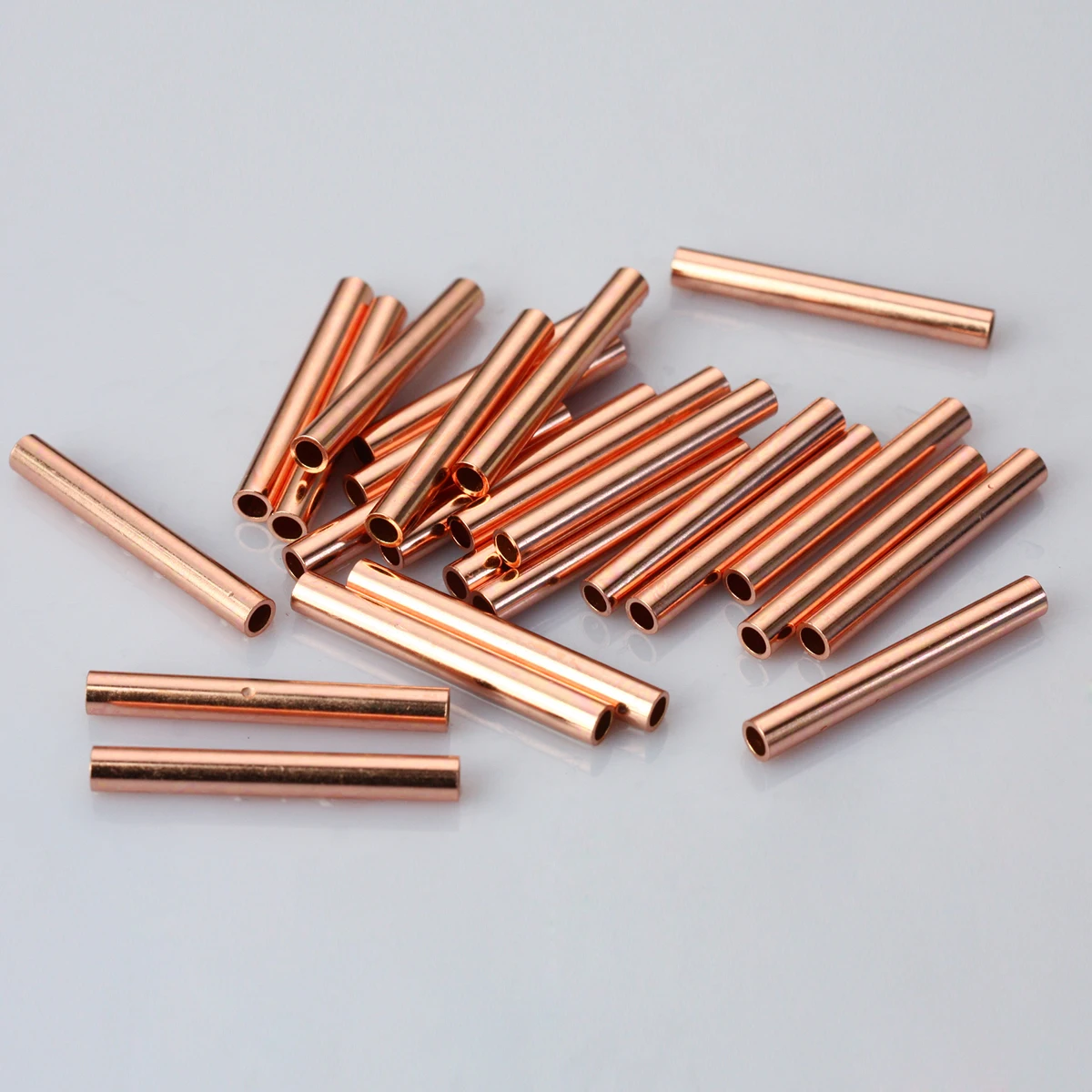 1/8 Inch Brass Metal Tubes Fly Tying Materials US Tubes -Fits: 2.2mm or 1.8mm Inner Tube-50pcs per pack