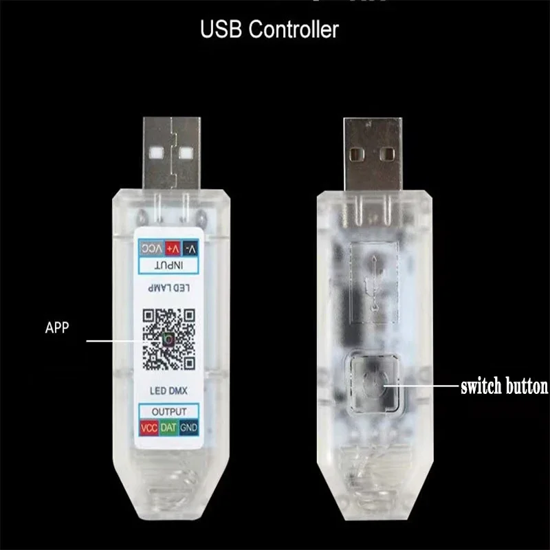 RGB LED 네온 로프 조명 스트립, 앱 제어, 음악 동기화, 게임용 USB 전원, 침실, 벽 장식