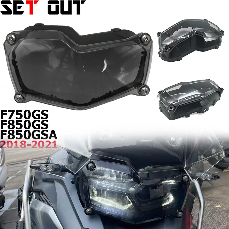 

For BMW F750GS F850GS F850GSA 2018-2022 New Yellow 40YEARS GS Motorrad accessories Headlight Guard Grille Grill Cover Protector