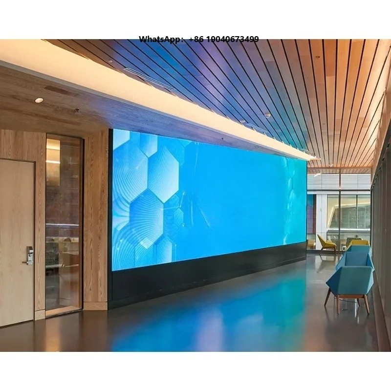 Small Pixel Pitch 4k Micro Video Wall Cinema ScreenLed Panels Wall Led Screen Indoor      HJQ
