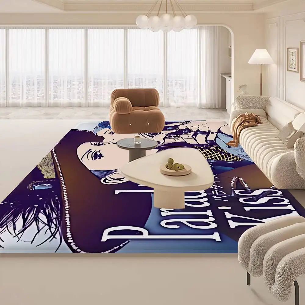 Anime P-Paradise Kiss Shoujo Manga Bathroom Mat Kids Room Bedroom Decoration Balcony Anti-Slip Doormat Living Room Welcome Rug