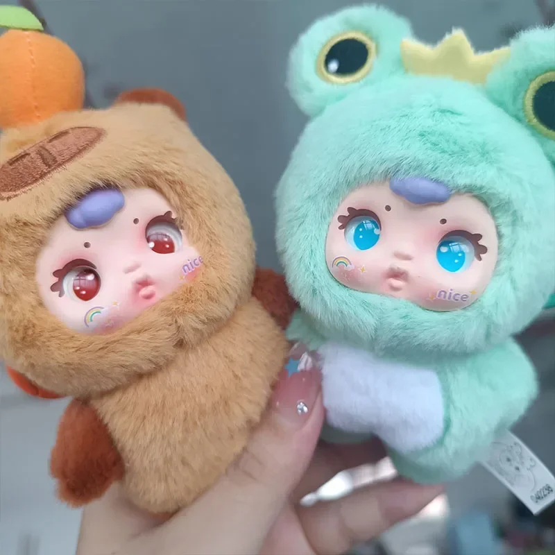 펜던트 배낭이 포함된 우유 사탕 플러시 블라인드 박스 소녀를 위한 절묘한 장난감 휴일 선물