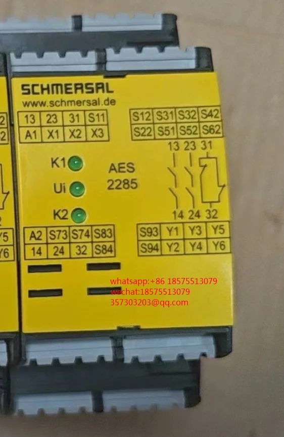 

FOR SCHMERSRL AES2285 Safety Control Relay S1872576 Brand New 1 PIECE