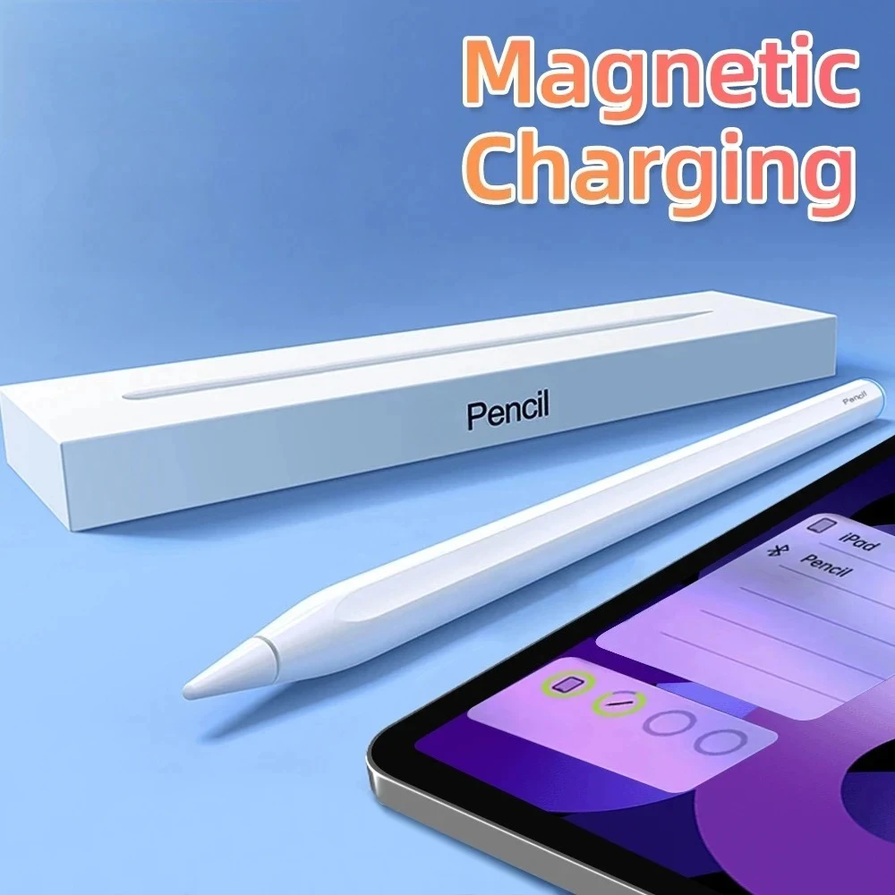 

For Apple Pencil 2 1 Wireless Charging Stylus For iPad Air 4 5 Pro 11 12.9 Mini 6 Palm Rejection Tablet Stylus Touch Pen
