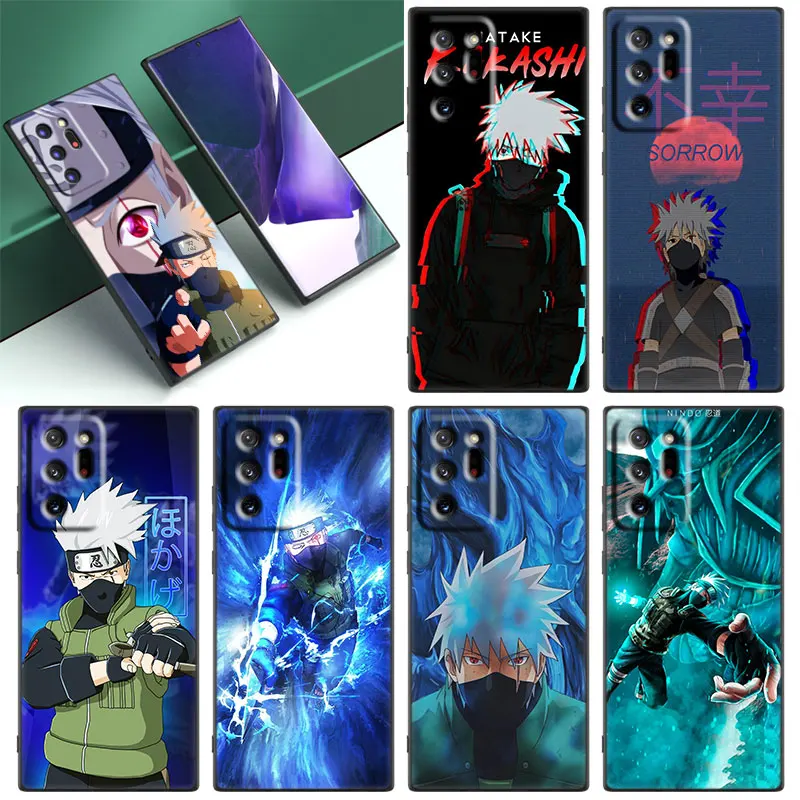 Anime Kakashi Hatake Uchiha Case For Samsung M13 M04 M53 M52 M51 M42 M33 M32 M11 M12 M21 M22 M23 M31S M30S Note 10 Plus 20 Ultra