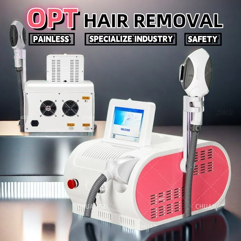 Professional Salon OPT IPL E-light Laser Household Painless Cooling Permanent Hair Removal Pulse Hair Removal Epilator For Women