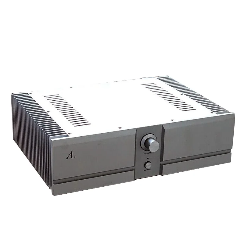 Telaio per amplificatore di potenza interamente in alluminio da 430 * 310 * 120 mm con dissipatore di calore Custodia per amplificatore audio fai da te Shell
