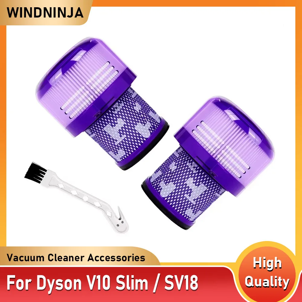HEPA-Filter Ersatz für Dyson V10 Slim / SV18 Akku-Roboter-Staubsauger Zubehör Ersatzteil waschbarer Filter