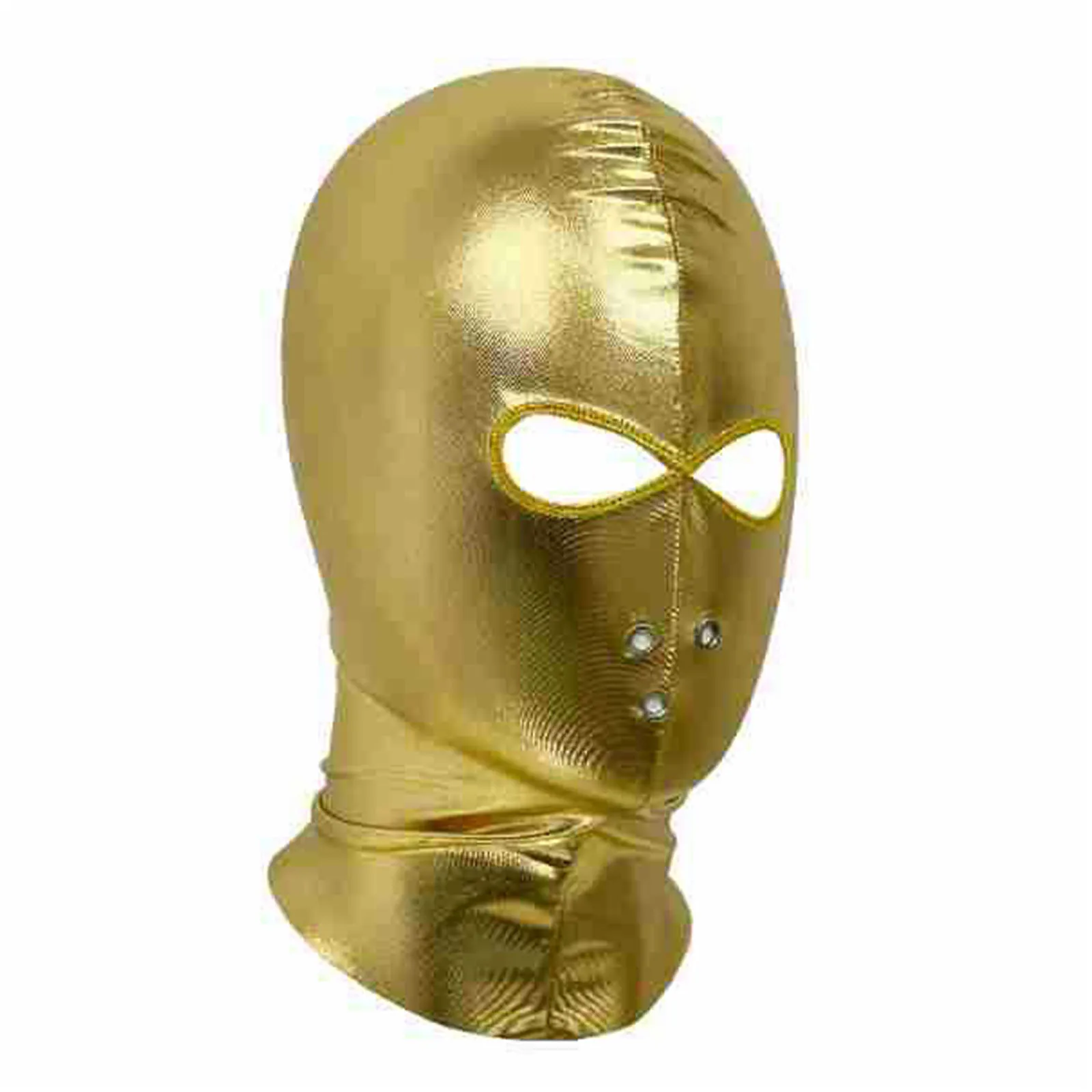 تأثيري Wetlook هود رئيس اللاتكس قناع القراصنة القبعات الجلدية رئيس تنفس غطاء قناع الوجه ل CS لعبة هالوين كرنفال قناع