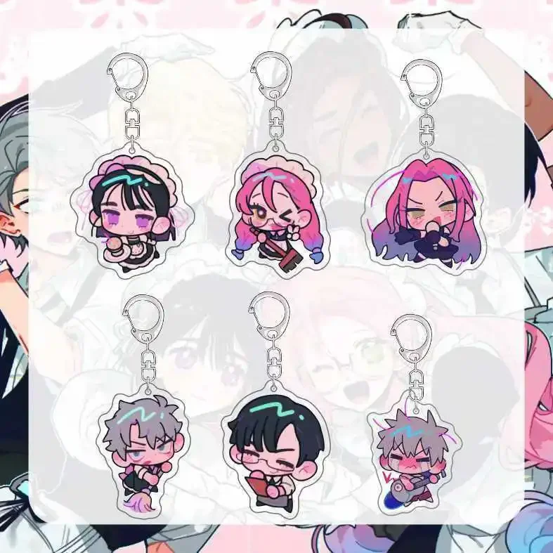 Double-sided Acrylic - Mizi, Sua, Ivan, Till, Hyuna, Luka ALNST Charm | Alien Stage Acrylic Charms