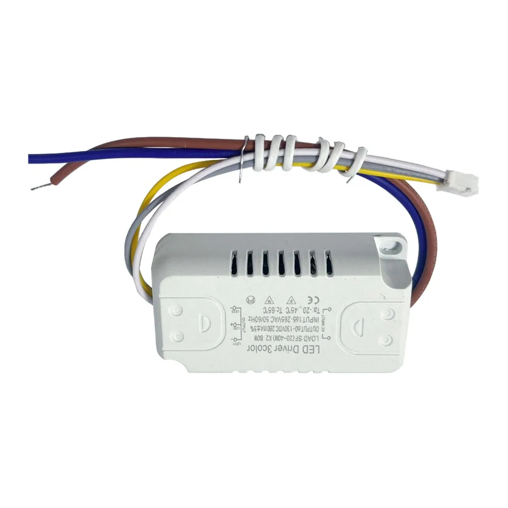 Dimmable LED Driver Compatible with 3-Color Downlights and For Input Voltage AC165-265V Constant Current Output