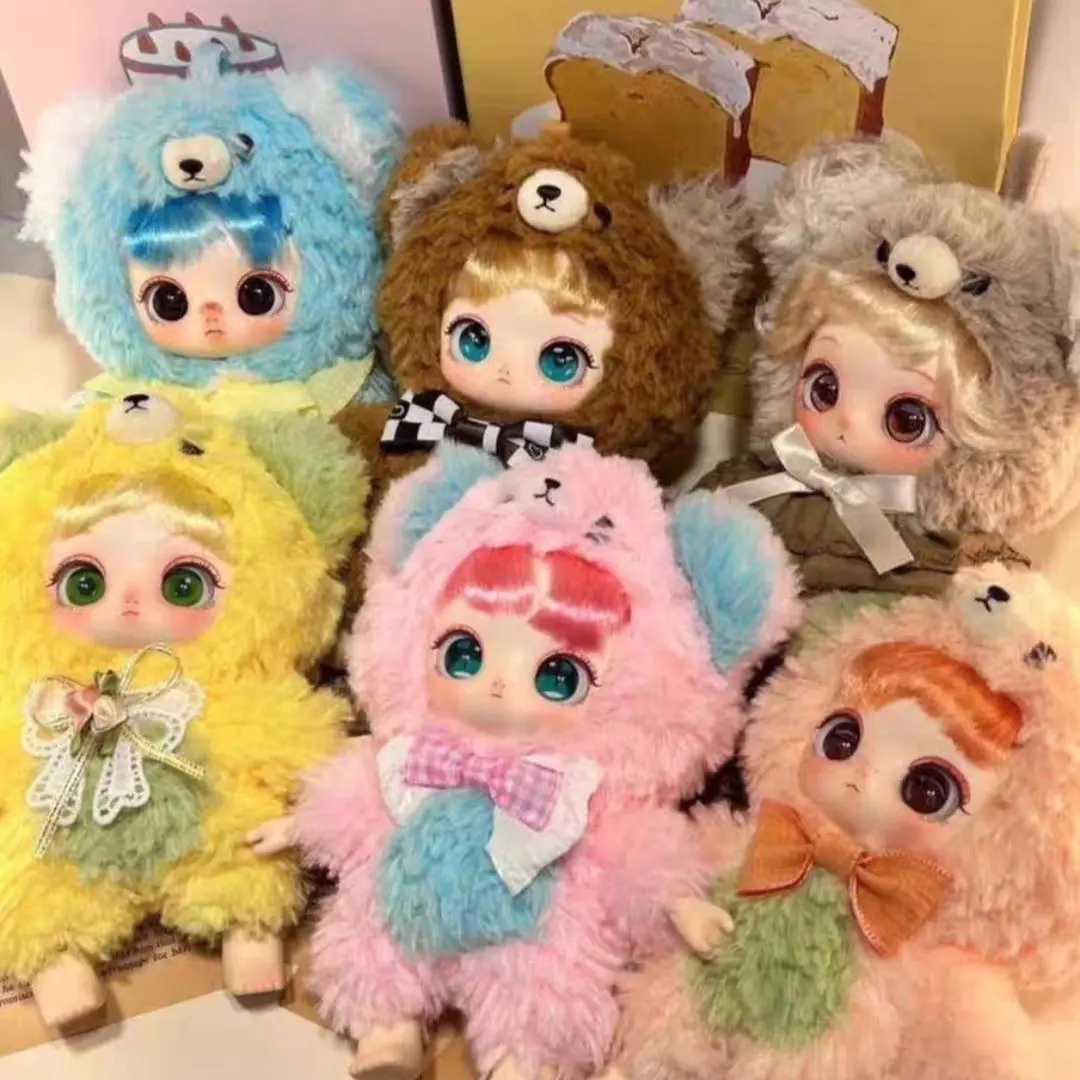 

Miaojiu Flower Wonderful Pen Flower Series Trendy Toy Plush Blind Box Figure Cute Bag Pendant Doll Mystery Box Surprise Gift