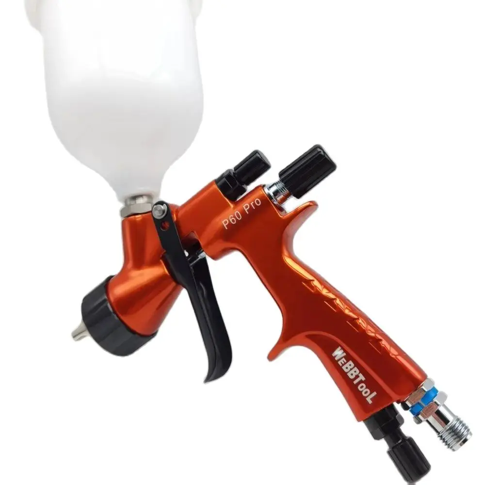 P60 Pro High Quality Car Spray Paint Gun 1.3 Nozzle Air Spray Gun Water-Based Paint Varnish Paint Spray Gun