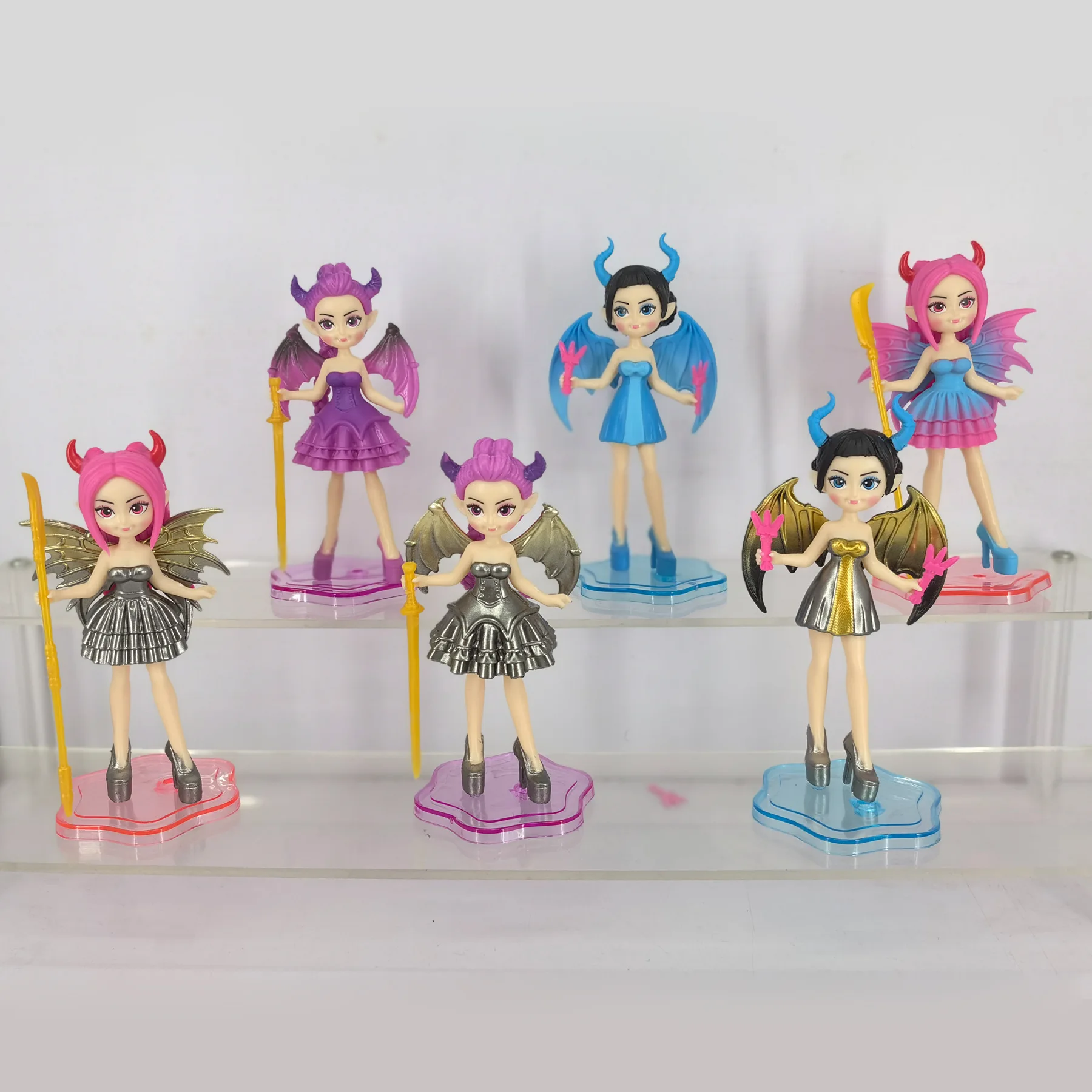 Nuovo K-pop Demon Hunters Witch Series Demon Hunting Girl Blind Box PVC Figure Action Figures Figurine da collezione Giocattoli Regalo