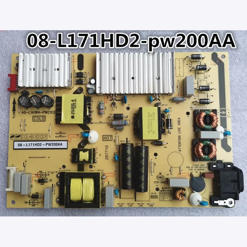 

For TCL 65V2/L2/F6 40-L141W4-PWC1CG 08-L171HD2-PW200AA/BCDG TV Power Supply Board