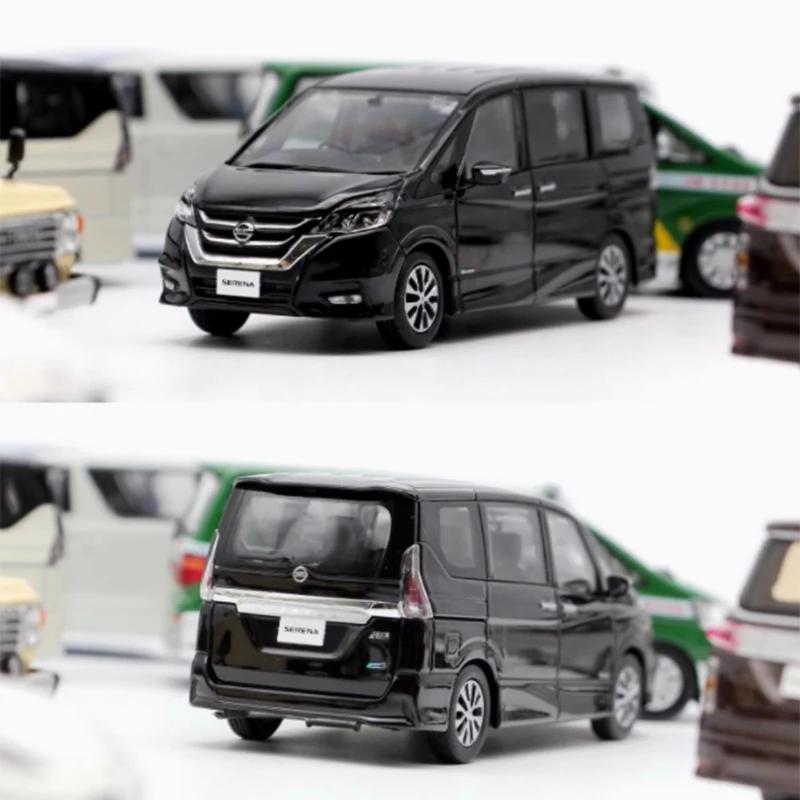 1:43 Scale 2016 Nissan Serena C27 Highway Star Simulation Alloy Car Model Display Collectible Toy Gift Decoration Souvenir