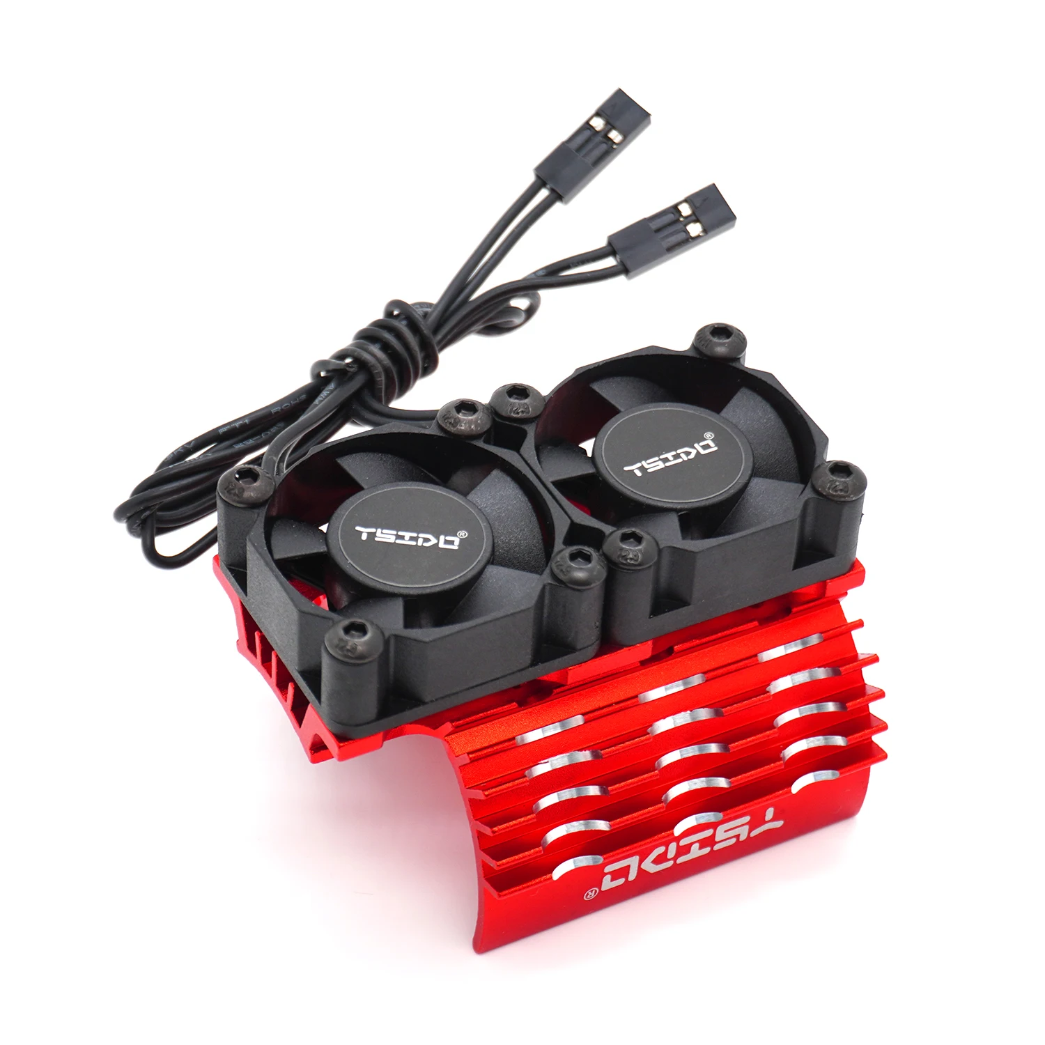 RC Auto Onderdelen 30MM 36MM-SV 36MM-EV 40-42MM Dubbele Koelventilatoren Heatsink voor Hobbywing Traxxas Axiale Redcat Wltoys RC Auto Motor