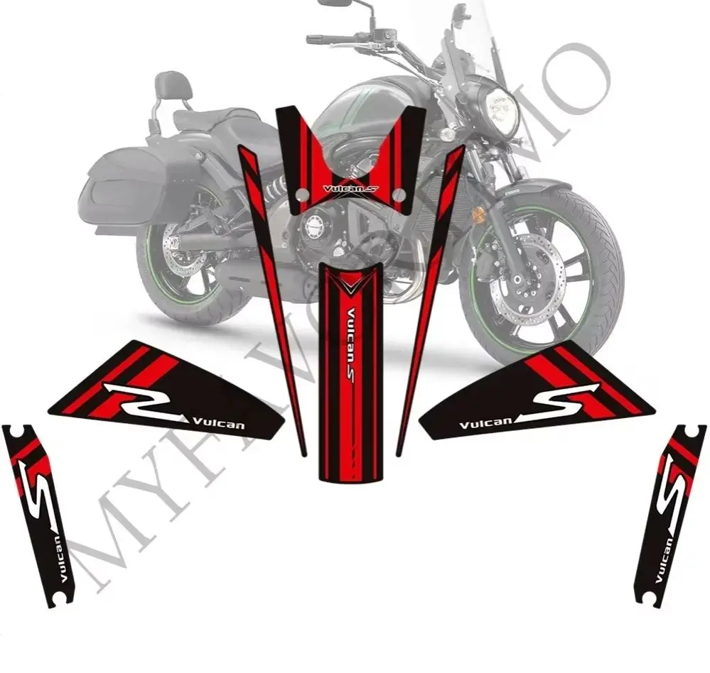 

Fit Kawasaki VULCAN S 650 VN650 Motorcycle Stickers Adhesive Decals Tank Pad Oil Gas Fuel Protector Fairing Fender Windshield