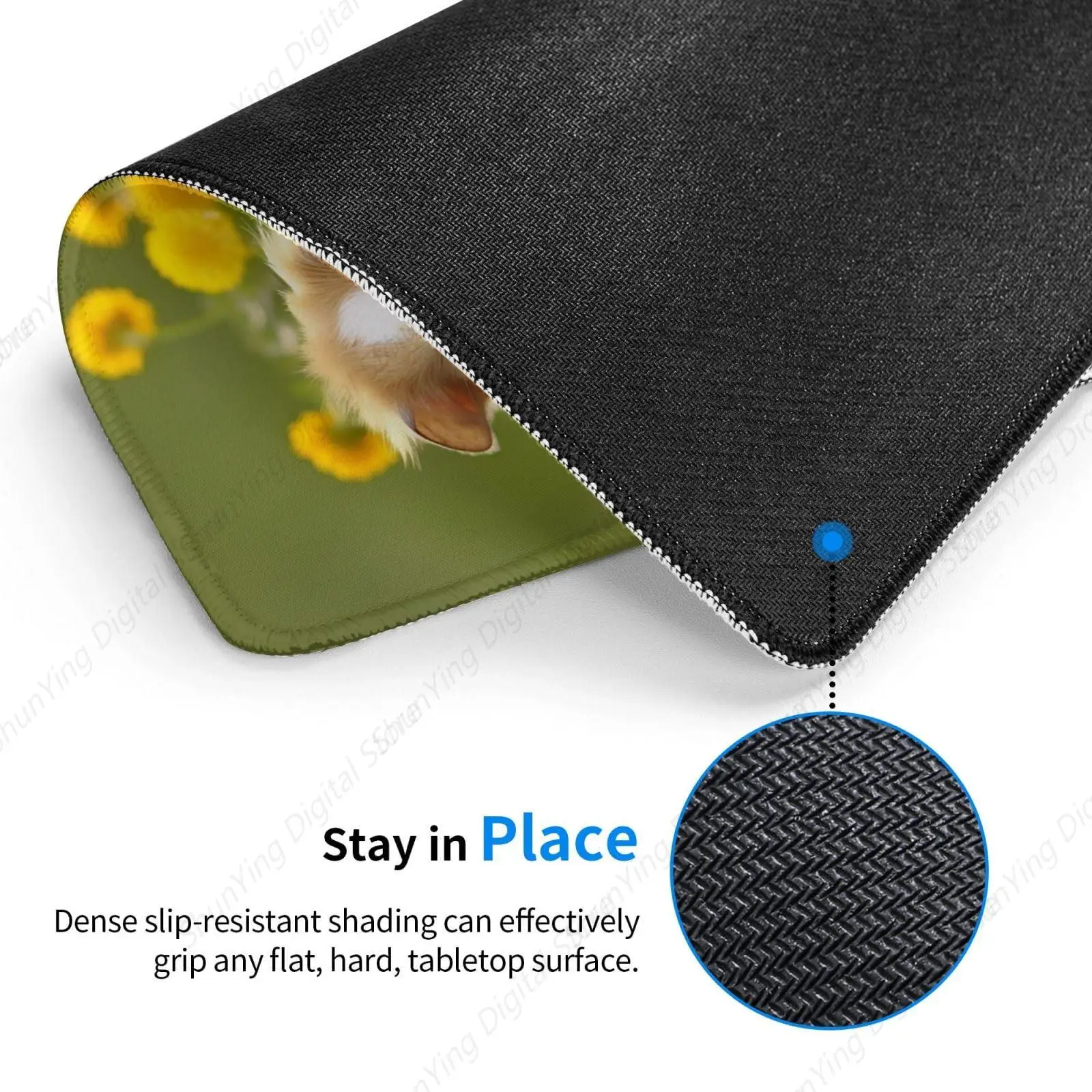 Mouse Pad For Guinea Pig Enthusiasts Washable Anti Slip Mouse Pad For Men's And Women's Laptops Gaming Table Pad Decoration